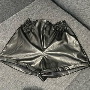Polyester/ spandex shorts
